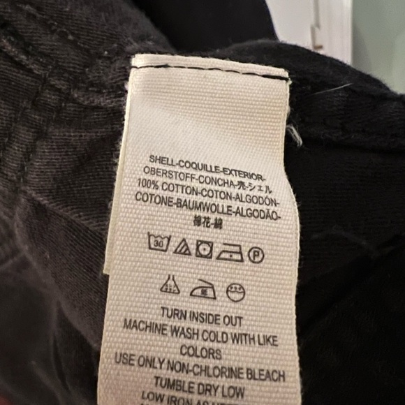 Free People Faye Cotton Military Lace-Up Jacket, GUC Size Small Color Bl… - Picture 6 of 8